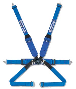 Sparco 6PT Harness Belt (HANS Formula)
