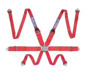 Sparco 6PT Harness Belt (HANS)