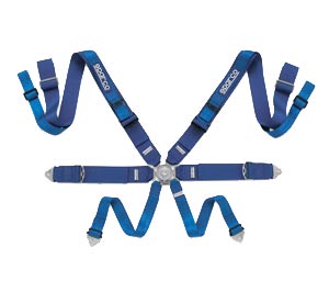 Sparco 8PT Double Shoulder Harness Belt