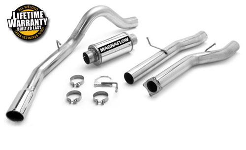 Magnaflow Catback Exhaust - GMC Duramax 01-05 Crew Cab/ Long Bed (96in. Bed) Dually