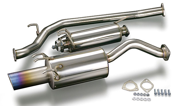 Toda Exhaust - Honda K20A (FD2) (Straight Exhaust Tip)