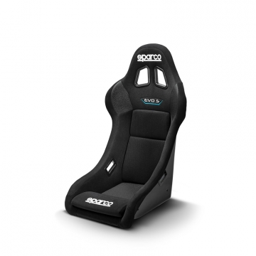 Sparco Evo S QRT Seat - Black Cloth