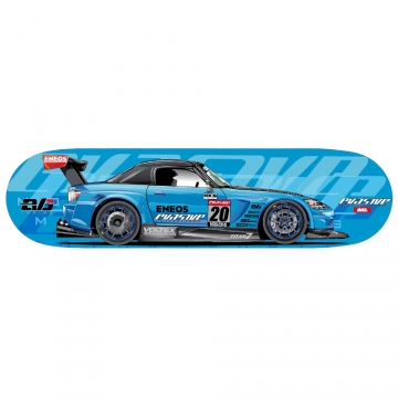 Evasive Motorsports S2000 V4 Skate Deck - Blue