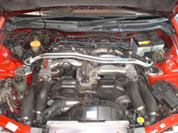 Carbing Strut Rear Tower Bar - Nissan 300ZX 90-96 (Type 1)