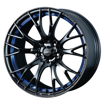 WedsSport SA-20R Wheel - 17x7.5 / Offset +48 / 5x100 (Blue Light Chrome II)