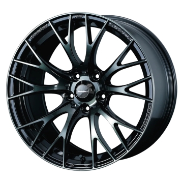 WedsSport SA-20R Wheel - 17x7.5 / Offset +48 / 5x100 (Weds Black Clear)