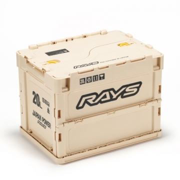 Rays Official Container Box 23S - Ivory (20L)