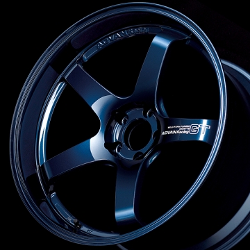 Advan GT Premium Wheel - 19x10.0 / Offset +32 / 5x120 (Racing Titanium Blue)