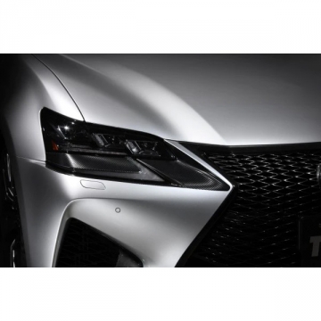 TOM'S Racing Carbon Sheet (Headlight) - Lexus GS-F URL10 16-20