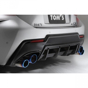 TOM'S Racing Rear Bumper Diffuser (Carbon Fiber) - Lexus RC-F USC10 15-19