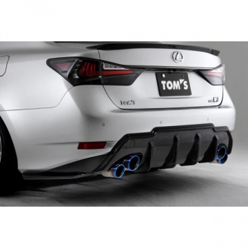 TOM'S Racing Rear Bumper Diffuser (Carbon Fiber) - Lexus GS-F URL10 16-20