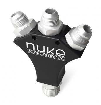 Nuke Performance Y / X Fittings X-fittings with three output ports