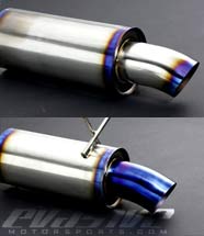 J's Racing Circuit Muffler Ti 60RS - Acura TSX 03+ CL7 (Dual Exhaust)
