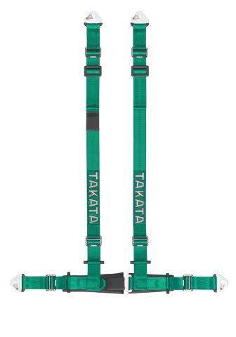 Takata Drift II snap Harness (4pt snap-on, buckle on right lap belt) - Green
