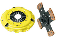 ACT Heavy Duty Pressure Plate (4 Pad Rigid) Clutch Kit -  Acura Integra 90-91 1800cc 220mm Cable