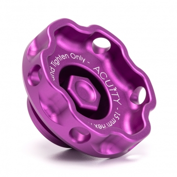 Acuity Podium Oil Cap (Satin Purple): Honda / Acura B, D,F, H, I, J, K, L& R Series Engines
