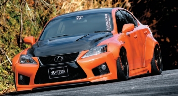 Aimgain VIP GT Front + Rear Over Fender Set - Lexus IS-F 08-14