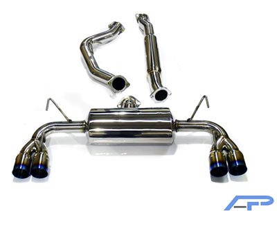 Agency Power Exhaust System - Subaru WRX STi Wagon 2008+