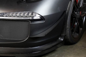 APR Performance Carbon Fiber Bumper Canards - Porsche 991 GT3