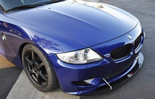 APR Carbon Front Splitter with Rods - BMW Z4M