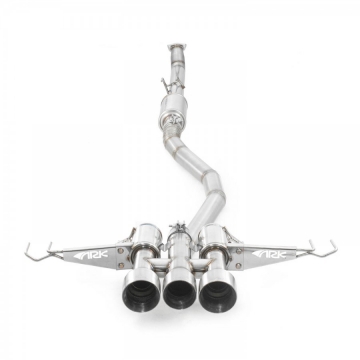 ARK Performance DT-S Exhaust System (Polished) - Honda Civic Type R 17-21