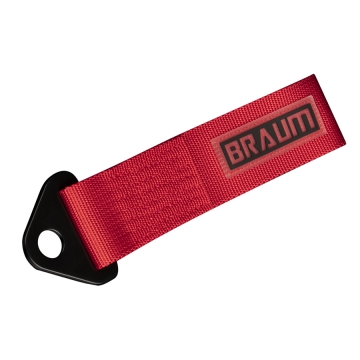 Braum Racing Tow Strap - Red