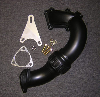Berk Downpipe w/ ceramic coating - Toyota MR2 Turbo JDM Late-93-99 Gen 3
