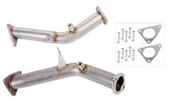 Berk VQ35HR Motor Test Pipes - Nissan 370Z, 350Z 07-up, Infiniti G37 08-up