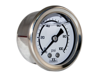Blox 52mm Liquid-Filled Fuel Pressure Gauge Kit