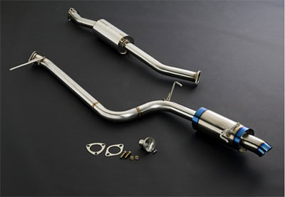 J's Racing C304 SUS 60RS Exhaust - Acura TSX