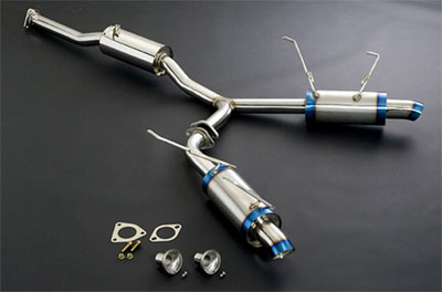 J's Racing C304 60RS Dual Exhaust - Honda S2000 00-09