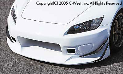C-West N1 Front Bumper (PFRP) - Honda S2000 00+ AP1 / AP2
