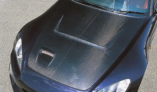 C-West Aero Hood II - Honda S2000 00+