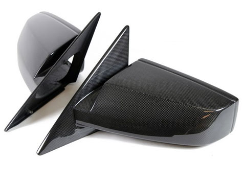 Carbign Craft Carbon Mirror Covers - Ford Mustang 2005-2009