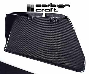 Carbign Craft Carbon License Plate Back - Mitsubishi EVO VIII/IX 03+