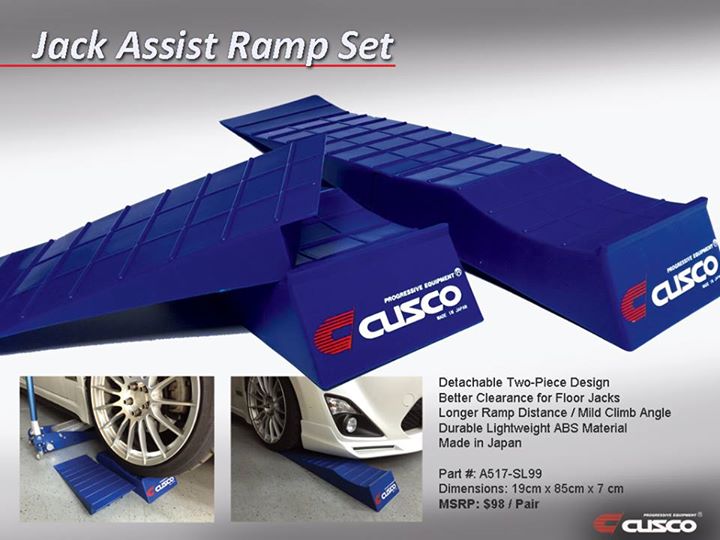 Cusco Jack Assist Ramp Set