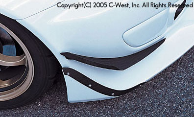 C-West N-1 Front Canard - Honda S2000 (Carbon)