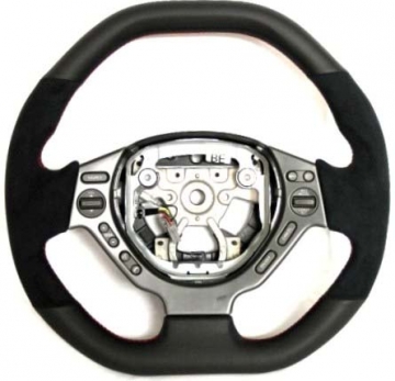 DCT Motorsports Sportive Flat Top Flat Bottom Steering Wheel - Nissan GT-R R35 08-14