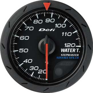 Defi Advance CR 52mm Water Temp Gauge - Black