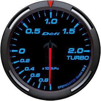Defi Blue Racer Gauge Si (60mm) - Turbo