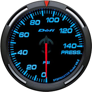 Defi Blue Racer Gauge (60mm) -  Pressure