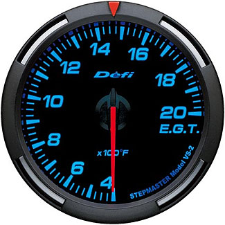 Defi Blue Racer Gauge (60mm) - Exhaust Temperature