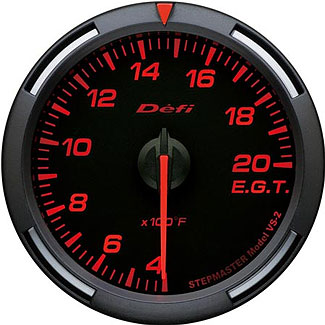 Defi Red Racer Gauge (60mm) - Exhaust Temperature
