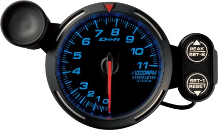Defi Blue Racer Tachometer (80mm) - 11000RPM