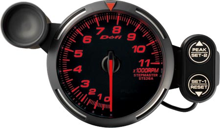 Defi Blue Racer Tachometer (80mm) - 11000RPM