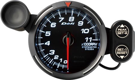 Defi Blue Racer Tachometer (80mm) - 11000RPM