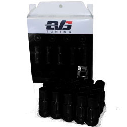 EVS Tuning Spline Drive Lug Nuts - Black