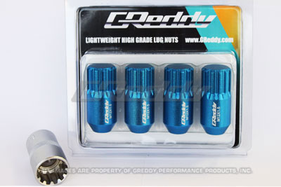 Greddy Blue Locking Lug Nuts