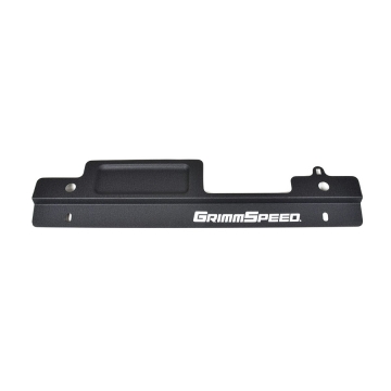 GrimmSpeed Radiator Shroud w/ Tool Tray (Black) - Subaru Impreza/WRX 02-07 / WRX STI 04-07