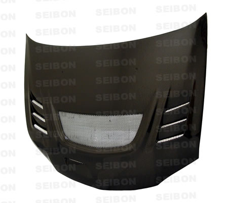 Seibon CW Style Carbon Fiber Hood - Mitsubishi EVO VIII 03-05